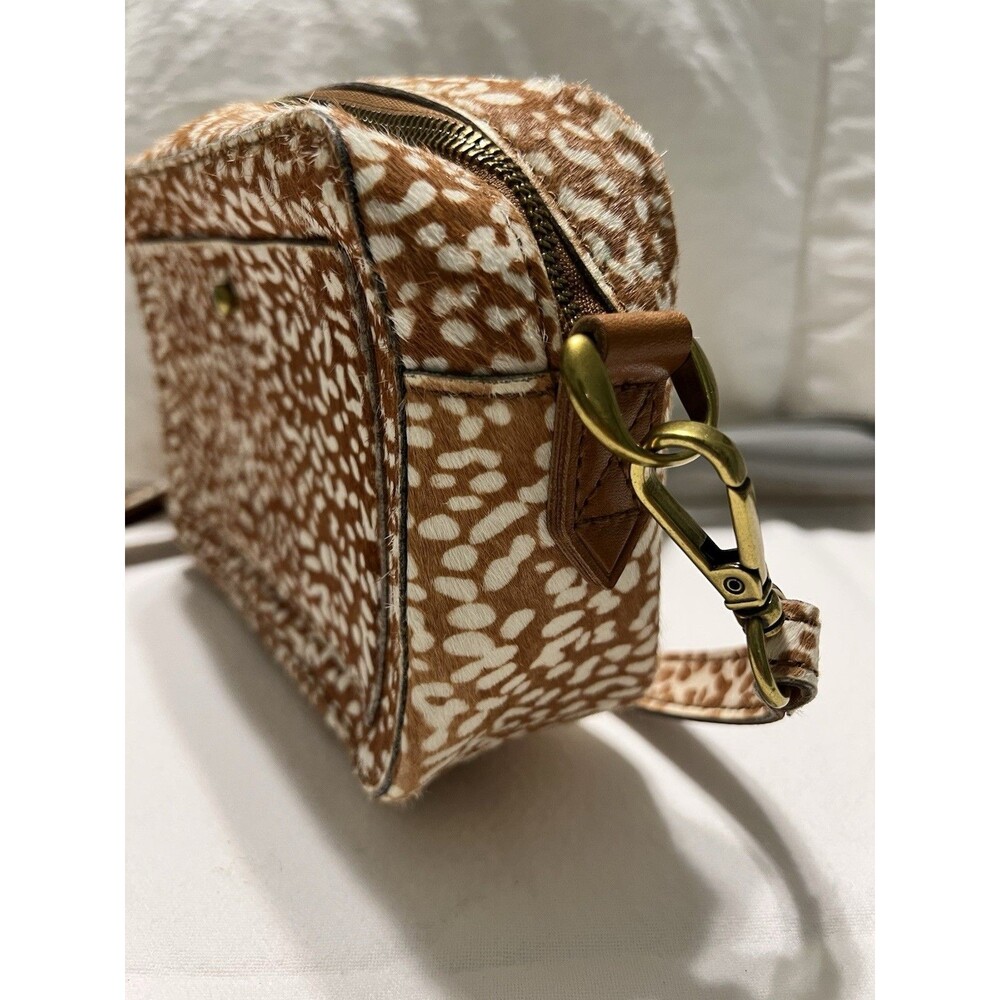 Madewell  The Transport Camera Bag Animal Spot Calf Hair Edition EUC - Picture 5 of 12